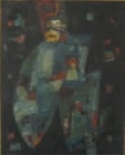 דגים על רקע שחור - 